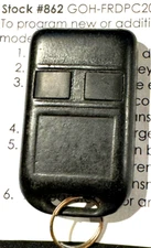 GOH-FRDPC2002 keyless entry remote car starter key fob alarm FREE PROGRAM 434MHz