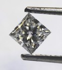 .72ct GIA laboratory grown princess diamond VS1 faint blue color 4.84x4.82x3.43m — photo 2