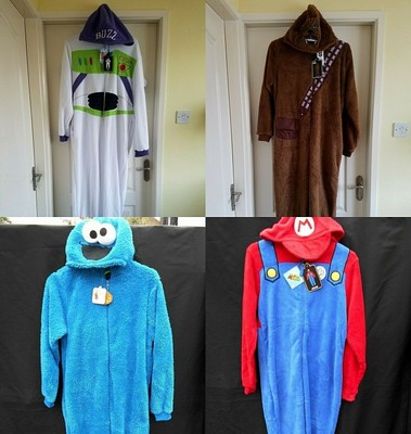 mens fleece onesie primark