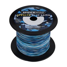 Spiderwire Stealth Blue Camo Braid 30LB 13.6kg .30mm 2743 m 3000 Yds
