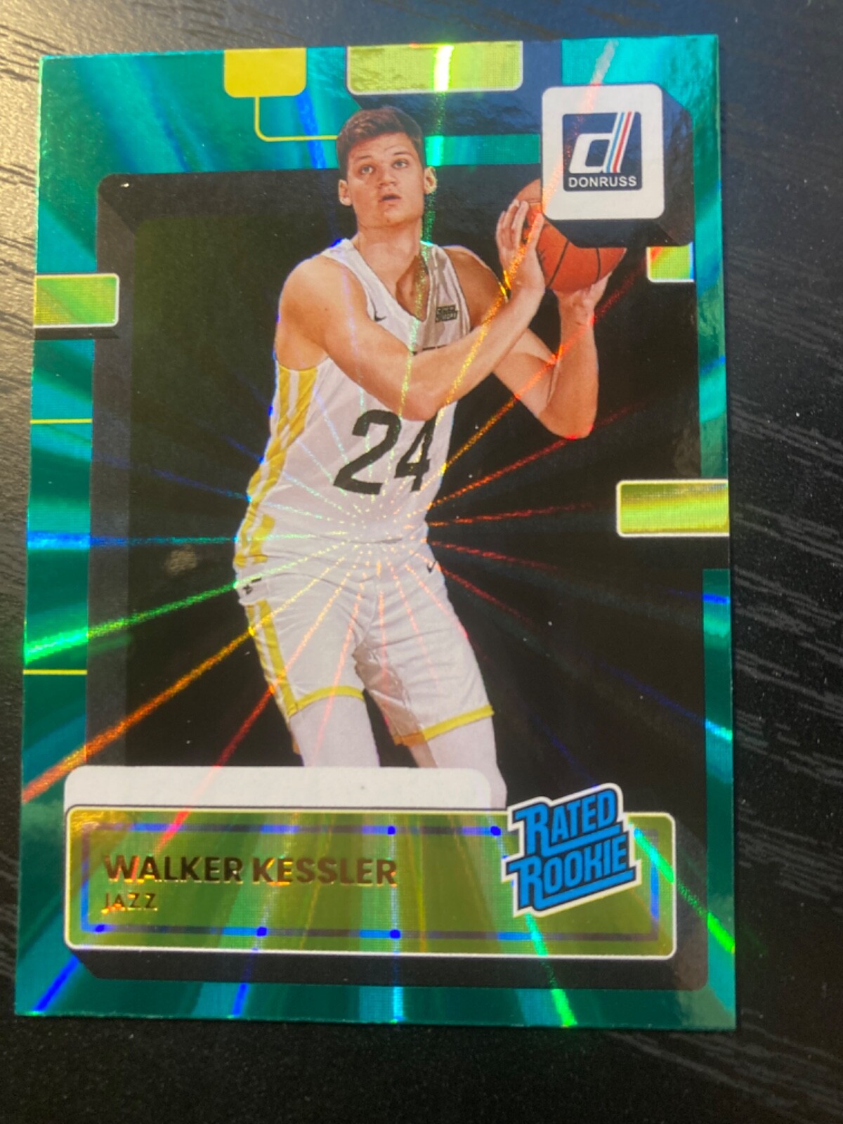 Donruss 2022 Green Laser Rated Rookie Walker Kessler No.222🔥 eBay