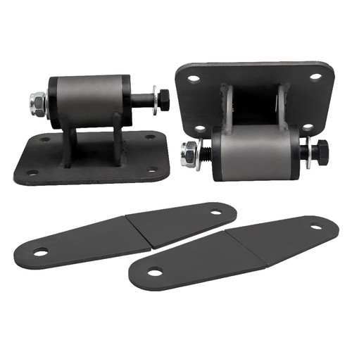 Universal GM LS1 LS6 LSX Weld In Engine Mount Set, Polyurethane - Hold