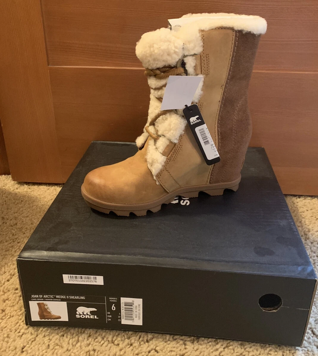 Joan of arctic wedge ii shearling outlet