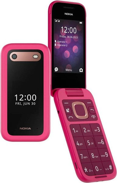 Nokia 2660 Flip 4G Dual Sim Pink TA1469 Unlocked New  UK Seller 1Yr Warranty - image 1