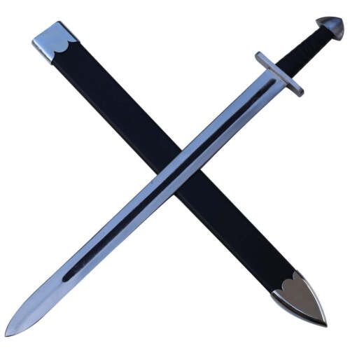 ‎MedievalDepot - Dark Elegance: Gothic Masterpiece 1095 High Carbon Steel Sword - Picture 1 of 4