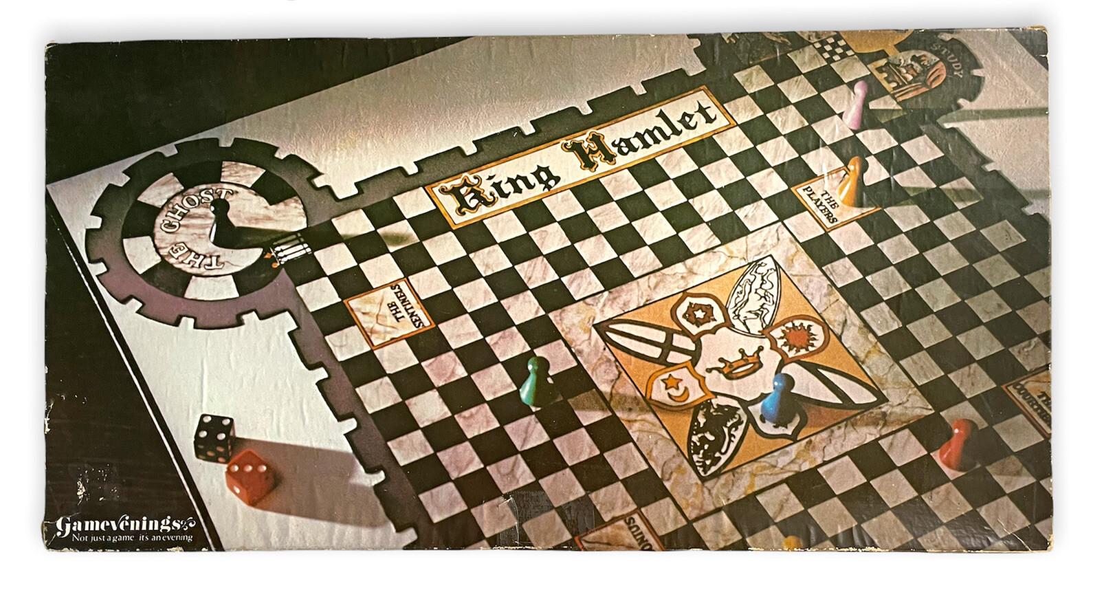 King Hamlet Board Game Vintage 1980 Gamevenings 100 Complete Good