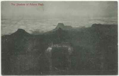 91/30 AK THE SHADOW OF ADAMS PEAK  nach BONN