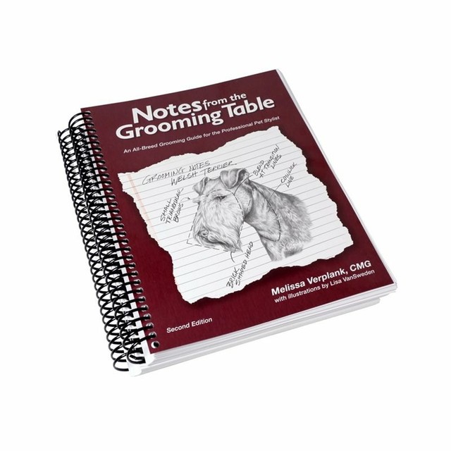 notes from the grooming table used