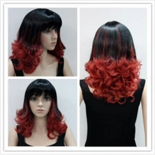 Women Wig Long Wavy Curly Wig Ladies Hair Wig Dark Brown Blonde Cosplay Wigs