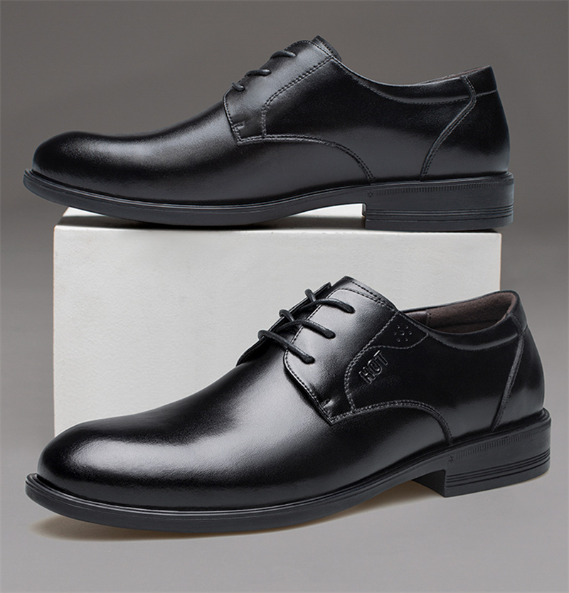 Flat Derby Leather Shoes Dress Formal 