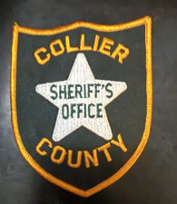 Sheriff's Department, Florida: Collier County Obsolete Patch