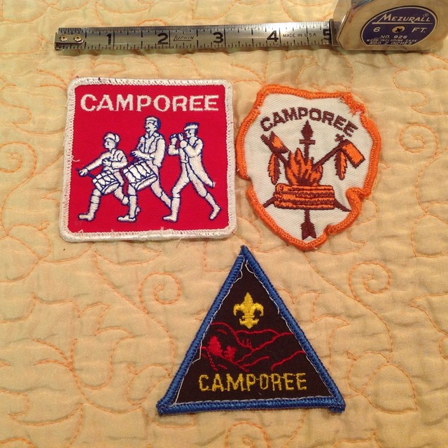Vintage 3 Boy Scouts Camporee Patches eBay