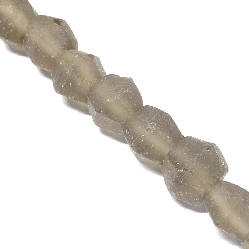 Glasperlen Nuggets Bali Indonesien rauchquarz 10-13 mm Perlen nenad-design N032 - Bild 4 von 4