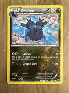 Pokémon TCG Zweilous Legendary Treasures 98/113 Reverse Holo Uncommon VLP