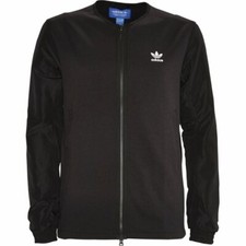 ADIDAS Originals Bomberjacke BLACK BQ3528 Firebird Mid-Length Full Zip