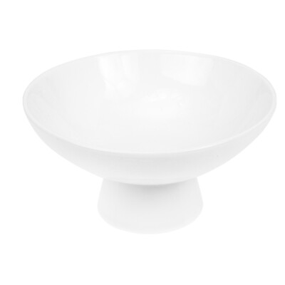 Multi-purpose Dessert Storage Bowl Ceramic Tall Fruit Bowl Dish Party Supply