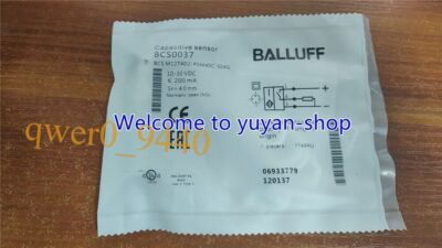 1PCS New FOR BALLUFF BCS0037 BCS M12T4D2-PSM40C-S04G Proximity Sensor #T3867 YS