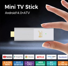 2024 Android 14.0 Smart TV BOX 2GB+8GB 5G WIFI Quad Core 8K UHD Media Player UK
