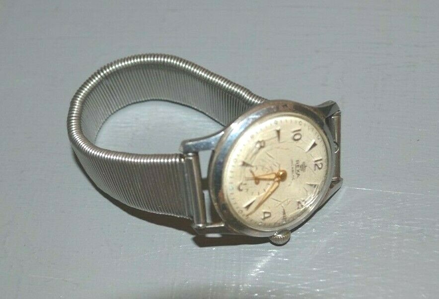 3664/ MONTRE BRACELET Auriol Quartz Fonctionne A Pile / Ancienne Vintage EUR 20,00 - FR