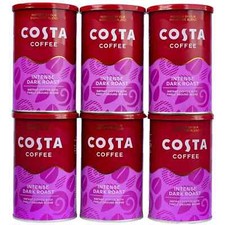 Costa Coffee Intense Dark Roast Instant 100g 6 x 100g * REAL D£AL'S *