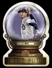 2022 Topps Gypsy Queen #CG-17 Casey Mize Crystal Gazing Die Cut Detroit Tigers