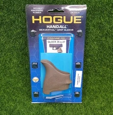 Hogue HandAll Beavertail Rubber Grip Sleeve Glock 26 27 29 33 39, Gen 3/4 #18603