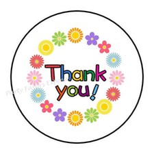 THANK YOU ENVELOPE SEALS LABELS STICKERS PARTY FAVORS