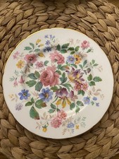 Vintage Paragon Fine Bone China Floral Decorative Plate Flowers 