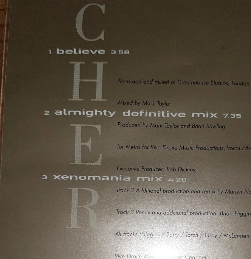 Cher - Believe - Bild 4 von 4