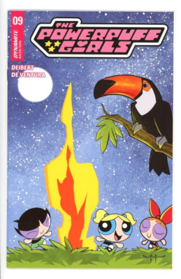 The Powerpuff Girls #9 - Cover D Pasquale Qualano Variant     NM