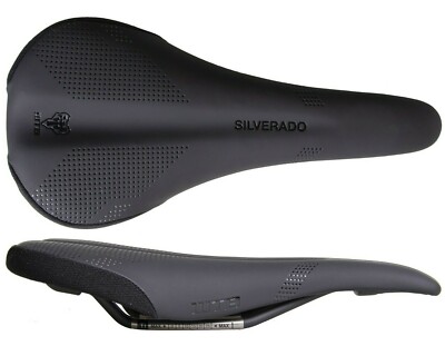 WTB Silverado Bike Bicycle Saddle Seat with Titanium Rails Narrow 135mm Black