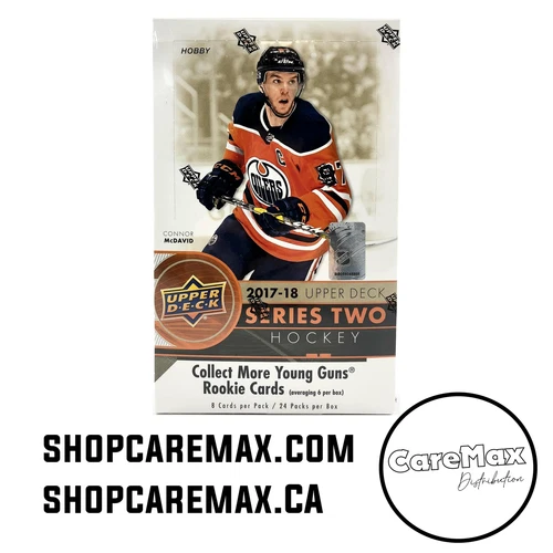 2017-18 Upper Deck Series 2 Hockey Hobby Box (FACTORY SEALED)