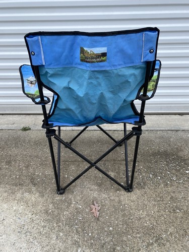 Vintage Bill Dance Outdoors Fishing Folding camp Chair - Picture 6 of 7