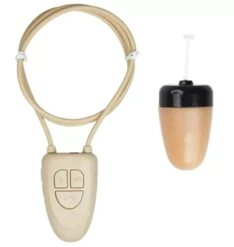 Auriculares Espía 360invisible PREMIUM 2024 - Bluetooth, Un Solo Auricular, Color Beige - Para Estudiantes