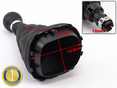 POMELLO LEVA CUFFIA CAMBIO VOLKSWAGEN VW GOLF 4 IV BORA JETTA III 5 MARCE 12MM - Foto 2