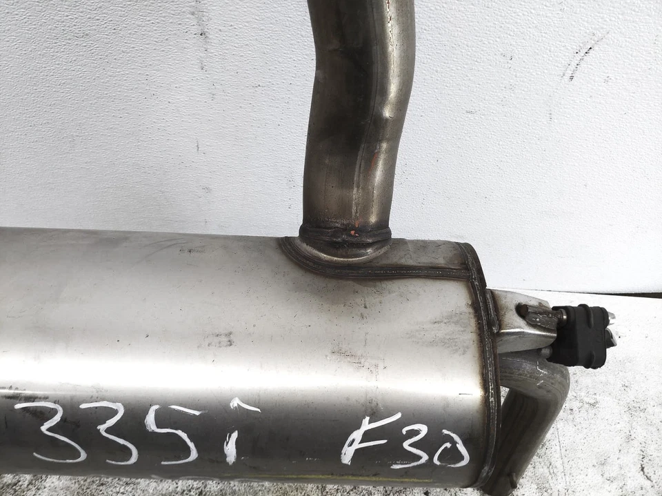 2011-2015 Bmw 335I Rear Exhaust Muffler Pipe 18-30-7-646-997 *Cut - Image 4 of 4
