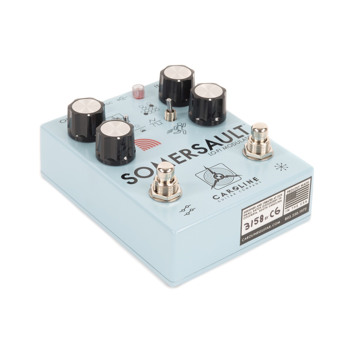 Caroline Guitar Company Somersault Lo-Fi Modulator Pedal | eBay