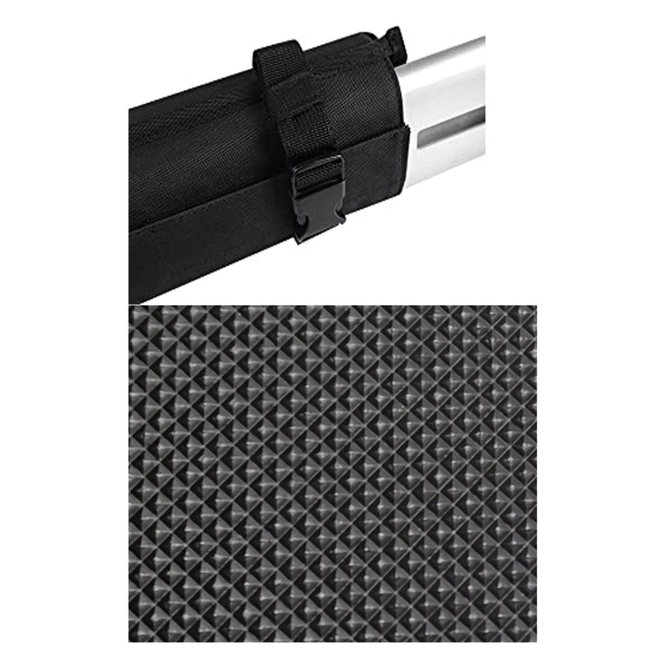 Car Soft Roof Rack Pads Set Universal Crossbar Pads for Kayak Surfboard