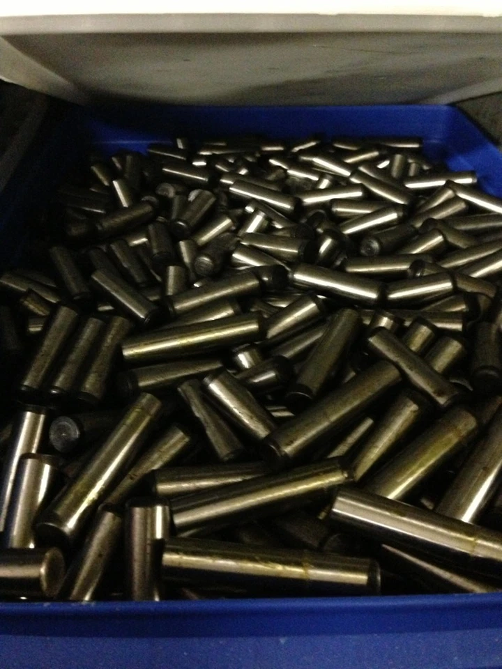 1.75 In x 1/2 In Alloy Steel Precision Dowel Pins, Made in USA Quantity 20