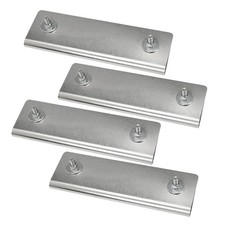 8591100 Mud Flap Clamps,1/4" - 1/2" Mud Flap Hanger Rubber Mudflaps for Trucks