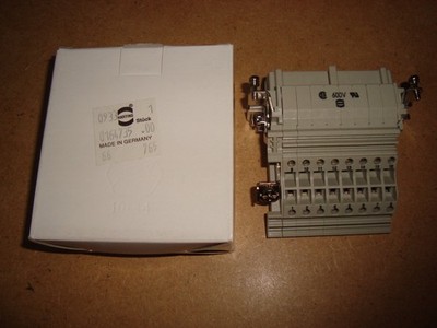 Harting 0933.0164735.00 - Schwerlast Steckverbinder 16P + 1GND - Term Block rechts -