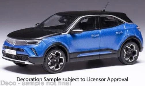 IXO 1:43 Opel Mokka-e - metallic-blau - 2020 - Bild 1 von 1