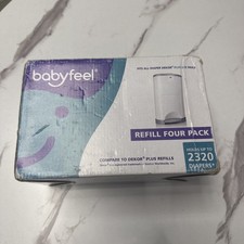 Babyfeel Refill Pack Holds up to 2320 Diaper Fit All Dekor Plus Size Pail