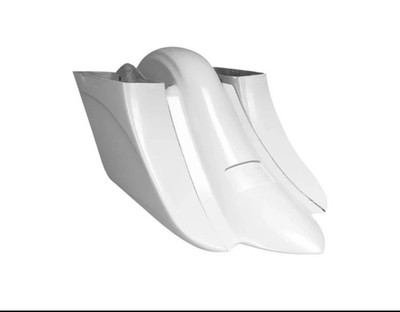 Touring Harley Davidson 8'' Stretched Saddlebags & Rear Fender Bags Bagger 09-13