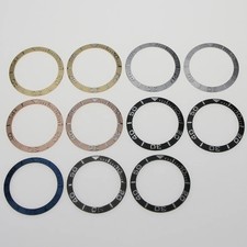 Watch Slope Bezel 316L Stainless Steel Embossed Number Insert Matte For SKX007
