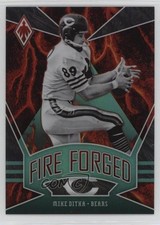 2020 Panini Phoenix Fire Forged Teal 92/175 Mike Ditka #1 HOF 1f3
