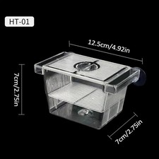 Aquarium Fish Breeder Box Clear Betta Fish Tank Fish Breeding Isolation Box Hatc