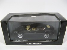 【Unused】Minichamps 1/43 Aston Martin Rapide 2010 Black Metallic