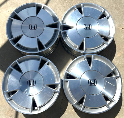 HONDA CIVIC HYBRID FACTORY OEM ENKEI 15'' WHEELS 15x6 SET 63906A 64002 OE 5x114.3