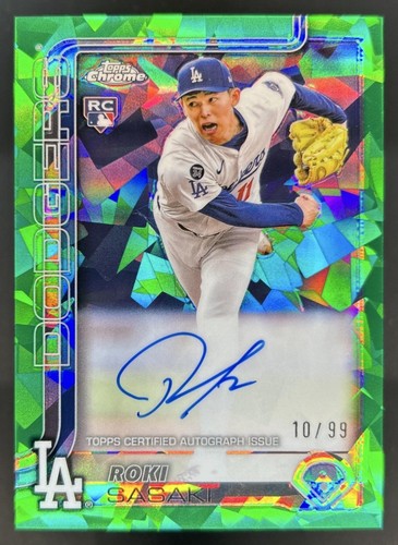 Roki Sasaki Chrome Sapphire Auto Green /99